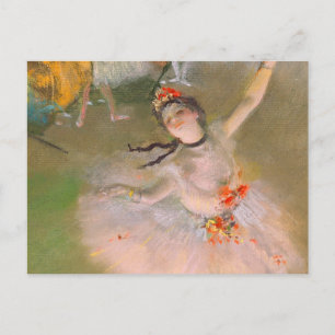 De ster (danser op het werkgebied) van Edgar Degas Briefkaart