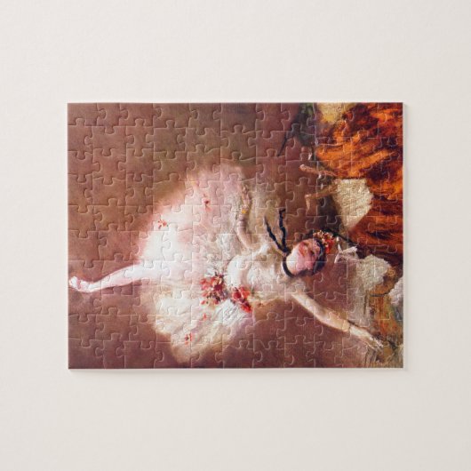 De ster (danser op het werkgebied) van Edgar Degas Legpuzzel (Horizontaal)