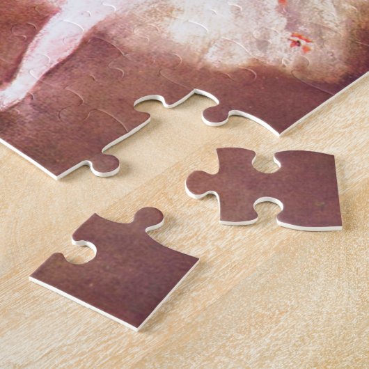 De ster (danser op het werkgebied) van Edgar Degas Legpuzzel (Zijkant)