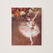 De ster (danser op het werkgebied) van Edgar Degas Legpuzzel (Verticaal)
