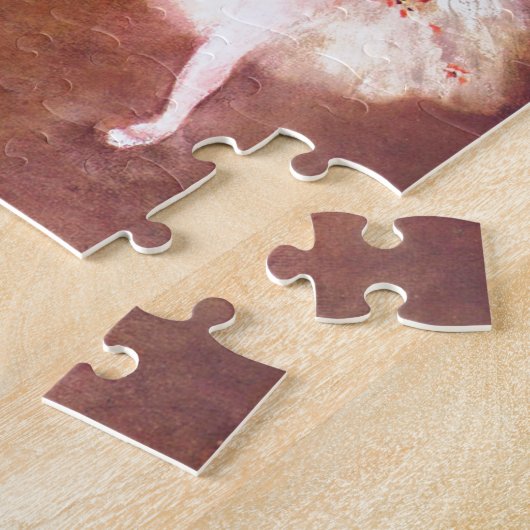 De ster (danser op het werkgebied) van Edgar Degas Legpuzzel (Zijkant)