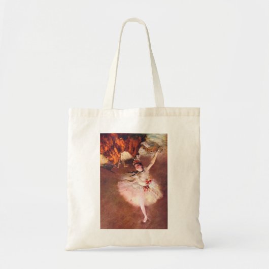 De ster (danser op het werkgebied) van Edgar Degas Tote Bag (Voorkant)