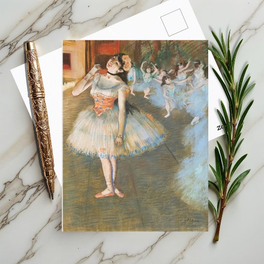 De ster, Degas Art Briefkaart