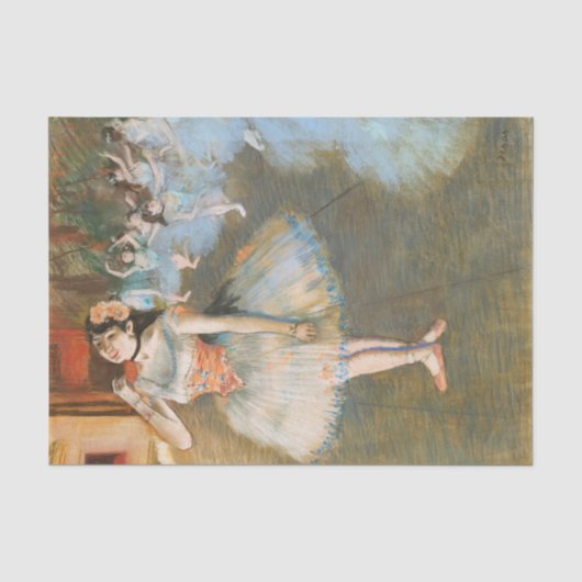 De ster, Degas Art Tissuepapier (Voorkant)