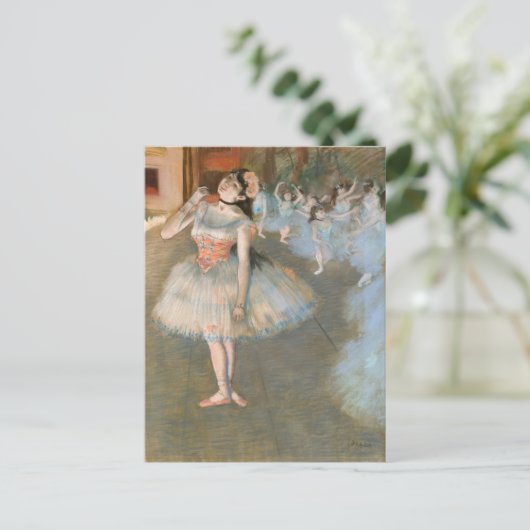 De ster | Edgar Degas Briefkaart (Staand voorkant)