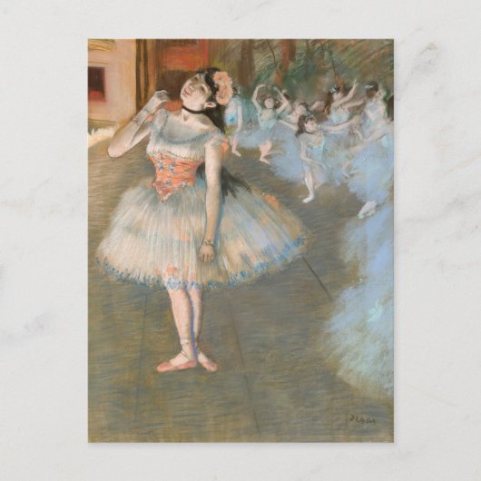 De ster | Edgar Degas Briefkaart (Voorkant)