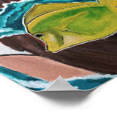 De ster gekruiste minnaar schilderij van Alfred Fo Poster (Hoek)