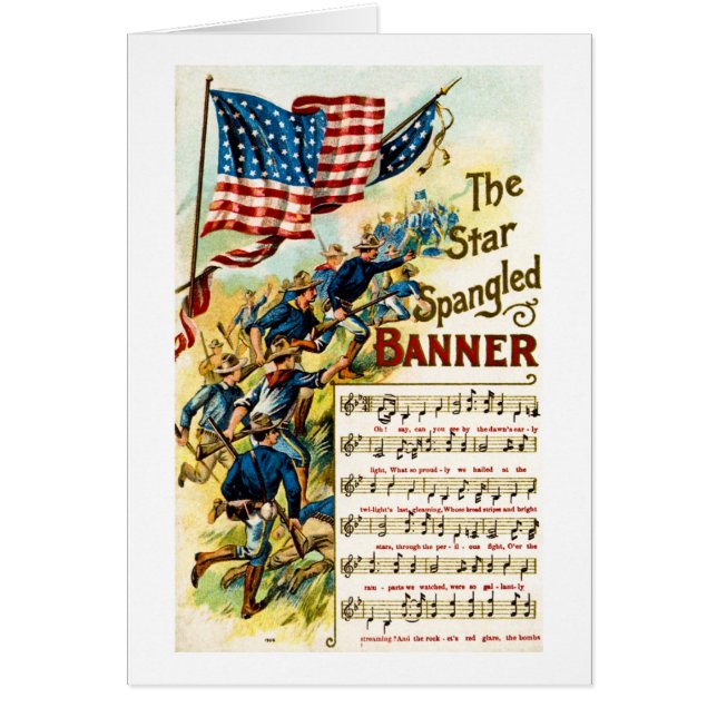 De ster met schuine randen banner 1908 (Voorkant)