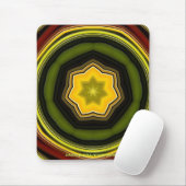 De Ster Mousepad van de rots Muismat (Met muis)