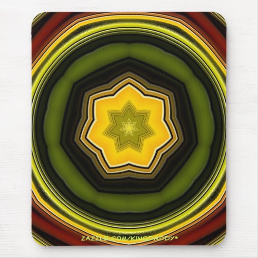 De Ster Mousepad van de rots Muismat (Voorkant)