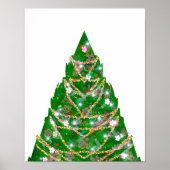 De ster op de boom draaien poster (Voorkant)