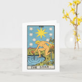 De ster - Rider Waite Smith tarot Kaart (Gele Bloem)