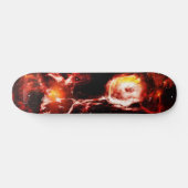 De ster schilderde dame persoonlijk skateboard (Horizontaal)