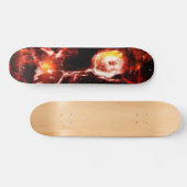 De ster schilderde dame persoonlijk skateboard (Horizontaal)