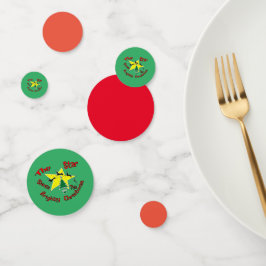 De ster schittert deze kerst helder confetti