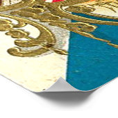 De ster-schuine banner poster (Hoek)