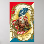 De ster-schuine banner poster (Voorkant)