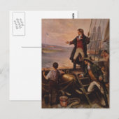 De ster spangled banner licht Edward Percy Moran Briefkaart (Voorkant / Achterkant)