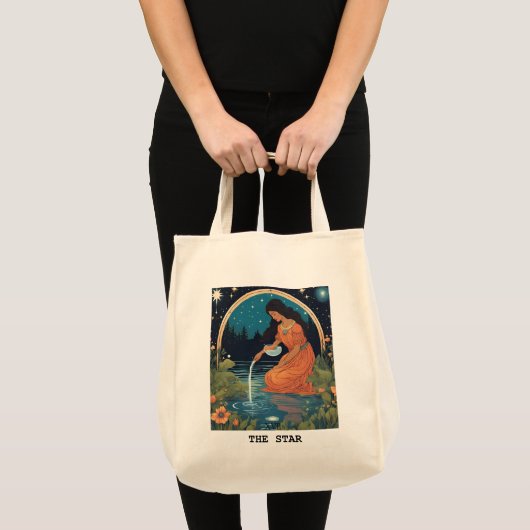 DE STER - TAROT KAART TOTE BAG (Voorkant (product))