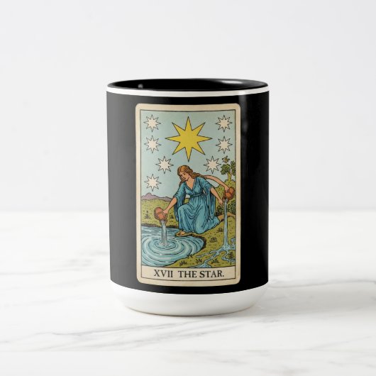De Ster Tarot Tweekleurige Koffiemok (Center)