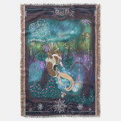 De Ster Tarotkaart Deken (Voorkant Verticaal)