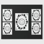 De ster van David - Cadeaupapier (Vlak)