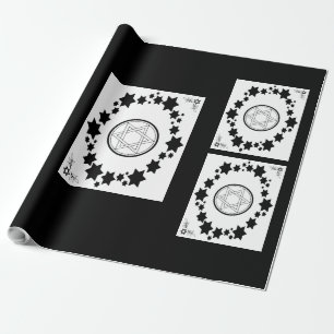 De ster van David - Cadeaupapier