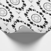 De ster van David - Cadeaupapier (Hoek)