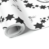 De ster van David - Cadeaupapier (Rol Hoek)