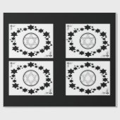 De ster van David - Cadeaupapier (Vlak)