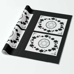 De ster van David - Cadeaupapier