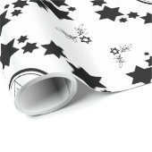 De ster van David - Cadeaupapier (Rol Hoek)