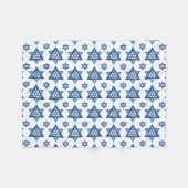 De ster van David, Joods, Israël, Fleece Deken (Voorkant (Horizontaal))