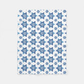 De ster van David, Joods, Israël, Fleece Deken (Voorkant)