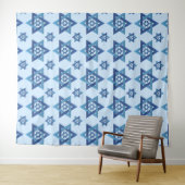 De ster van David, Joods, Israël, magen David,   Wandkleed (In Situ (horizontaal))