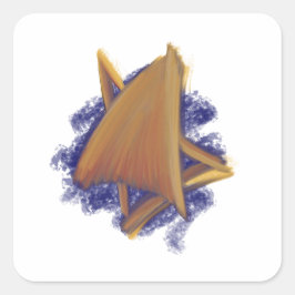 De ster van David Stickers