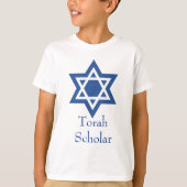 De ster van David Torah Scholar T-shirt (Voorkant)