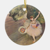 De ster van de ballet van Edgar Degas Keramisch Ornament (Voorkant)
