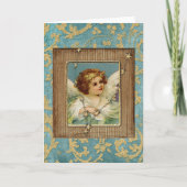 De Ster van de engel prettige feestdagen (plural:) (Voorkant)