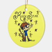 De Ster van de Rots van de Jongen van de Keramisch Ornament (Links)