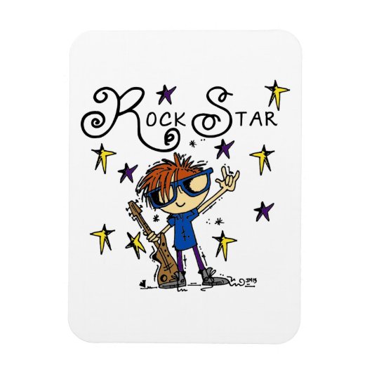 De Ster van de Rots van de Jongen van de Magneet (Verticaal)