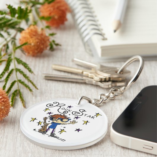 De Ster van de Rots van de Jongen van de Sleutelhanger (Voorkant Rechts)