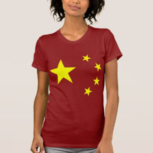 De Ster van de Vlag van China T-shirt