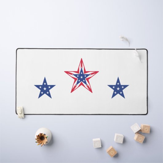 De ster van de vrijheid (horizontaal) bureaumat (Kindertafel)