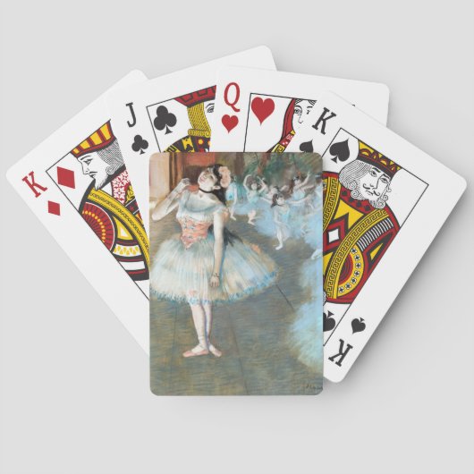 De ster van Edgar Degas Pokerkaarten (Achterkant)