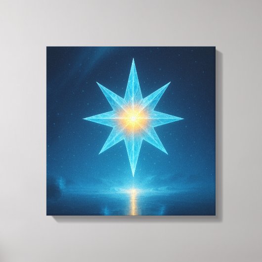 De Ster van Winterborn Canvas Afdruk (Voorkant)