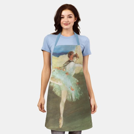 De Sterdanseres op Punt door Edgar Degas Schort (Gedragen)