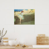 De Sterdanseres op Punt van Edgar Degas Poster (Keuken)