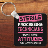 De steriele Verwerkingstechnici hebben geen ATTI Sleutelhanger (Voorkant)