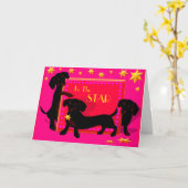 De sterkaart van Doxie Kaart (Gele Bloem)